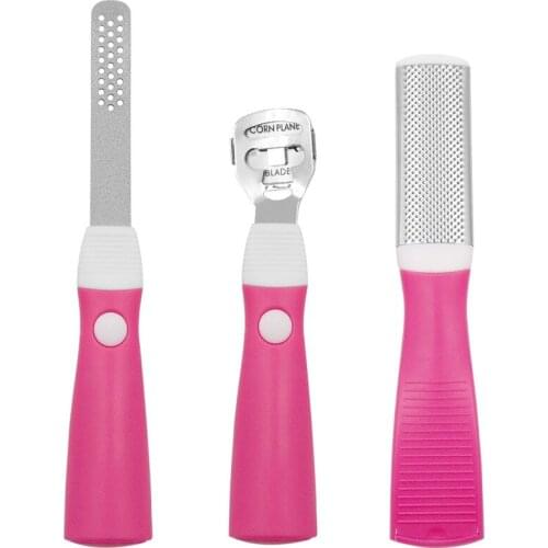 Foot Scrubber Pedicure Tools Kit Peeling Dead Skin Calluses Removal Foot File Exfoliating Feet Heels Cleaner Foot Skin Care