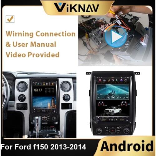 Android PX6 Car Radio For Ford F150 2013 2014 Car Head Unit touch screen DVD Multimedia Player GPS navigation Stereo Recorder