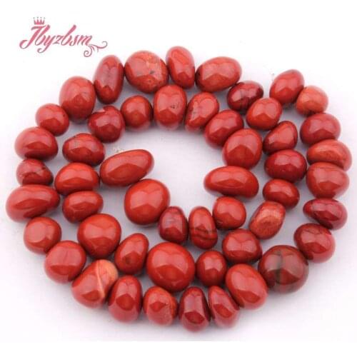 7-9x10-11mm Freeform Irregular Jaspers Beads Natural Stone Beads For DIY Necklace Bracelets Jewelry Making 15" Free Shipping