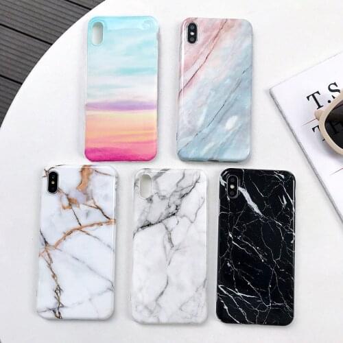 Huawei P30 Pro Case Marble Back Cover on for Coque Huawei P30 P 30 Pro Lite P40 P20 Mate 20 Case Silicon Soft Gel TPU Phone Capa