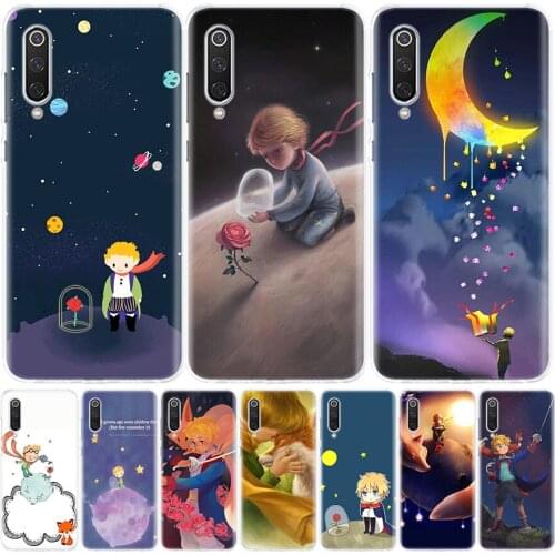 Cute Little Prince Fox Phone Case for Xiaomi Note 10 Mi 11 9 8 CC9 5X 6X A1 A2 A3 9T 10T Lite Pro Poco F1 X3 NFC F3 Cover Coque