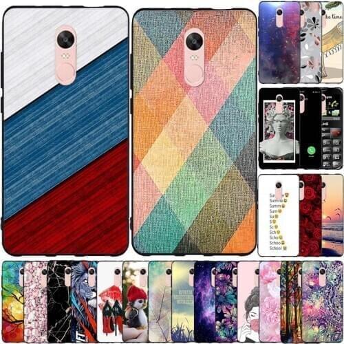 Case For Xiaomi Redmi Note 4 Case Silicone Transparent Back Cover For Xiaomi Redmi Note 4X Case Bumper Coque Soft Coque Cute Cat