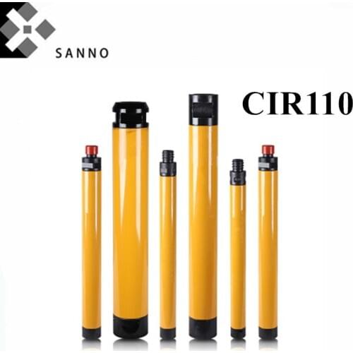 CIR110 Low air pressure DTH hammer bit energy-efficient rock depth drilling tool for mining well drilling hole rig