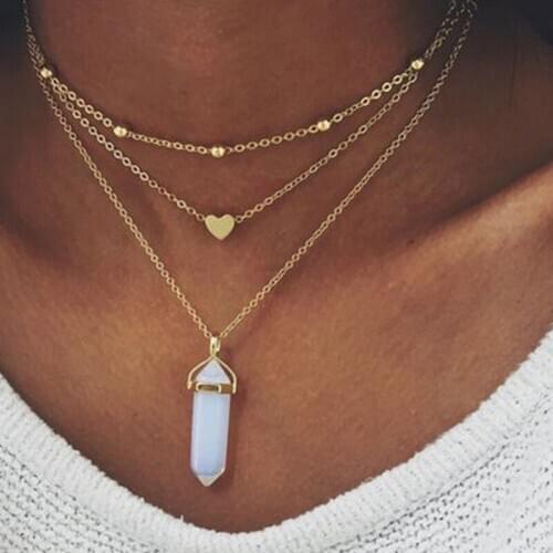 HebeDeer Silver Chokers