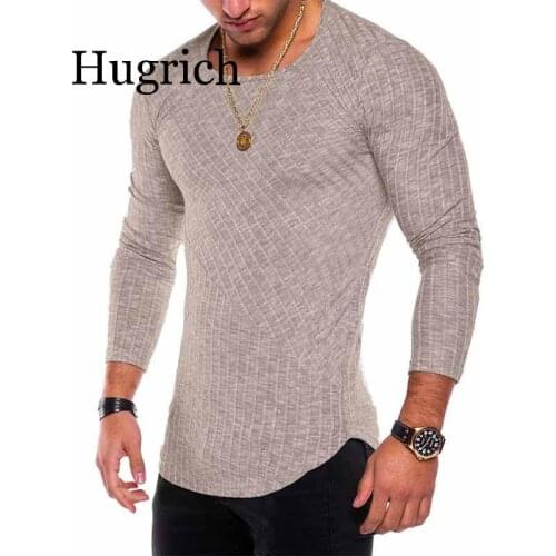 Мужские трикотажные футболки Hugrich China At AliExpress