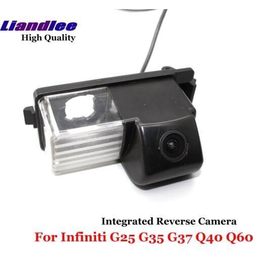 Liandlee For Infiniti G25 G35 G37 Q40 Q60 Car Rearview Reverse Camera Backup Parking Rear View Camera / Integrated SONY CCD HD