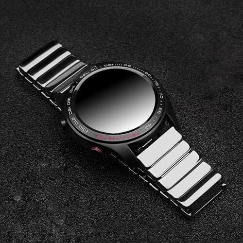 Ceramics pulseira for samsung galaxy watch active 2 gear s3 frontier 46mm band for huawei watch gt 2e amazfit bip strap Bracelet