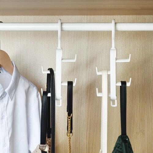 360 Degrees Multifunctional Hook For Bag Clothes Storage Rack Hat Storage Cloakroom Handbag Clothes Ties Hanger Hanging Rack