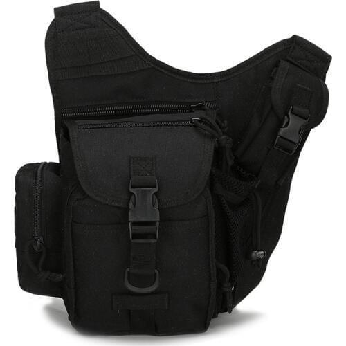 Nylon Men Military Belt Bum Waist Pack Riding Molle Saddle Camera Shoulder Bags Casual Cross body Bag