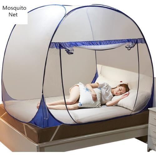New Yurt Mosquito Net Moustiquaire Net For Single Double Bed Mosquitera Canopy Netting Kids Bed Tent Home Decor Outdoor klamboe