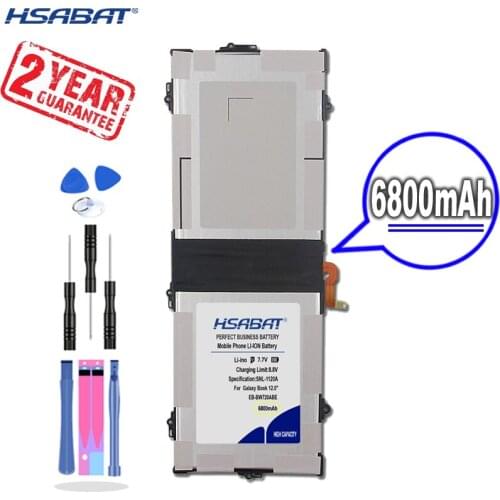 New Arrival [ HSABAT ] 6800mAh EB-BW720ABE EB-BW720ABA Replacement Battery for Samsung Galaxy TBook 12.0" 12 inches