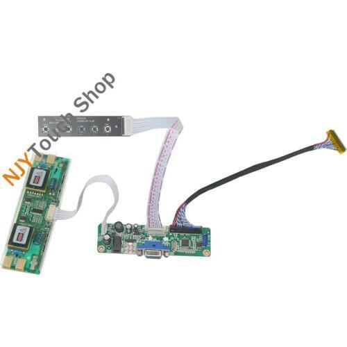 VGA LCD Controller Board Work for LM230WF1-TLA3 LM215WF1-TLA1 1920x1080 Panel