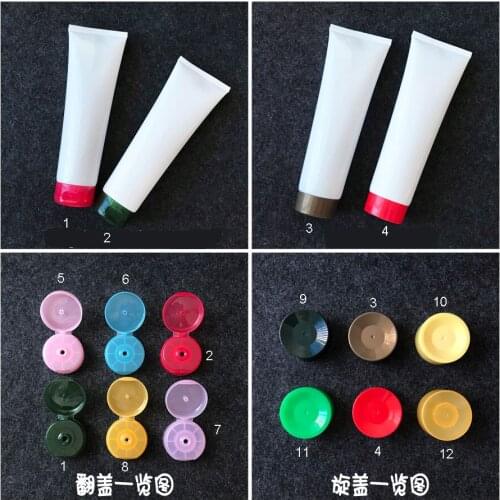 300pcs/lot 300g 300ml Empty Plastic Squeeze Bottle Soft Tube Cosmetic Containers For Cream Lotion Empty Cosmetic Soft Tube