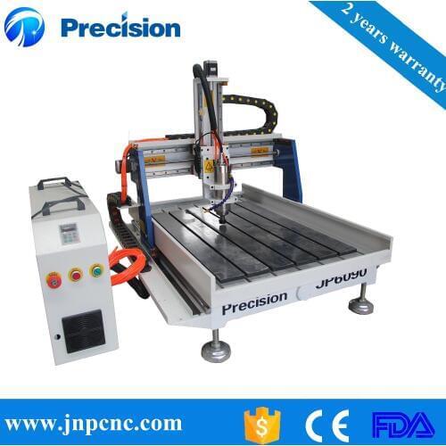 T-slot table mach3 USB port lathe woodworking cnc 6090 router from China factory