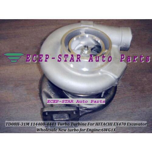 TD08H-31M 114400-4441 114400-4440 49188-01831 Turbo For HITACHI ZX450 ZX470 EX470 ZX500 ZX520 ZX870H-3 870 450 Excavator 6WG1X