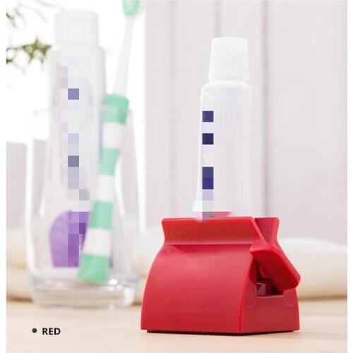 Rolling Tube Toothpaste Squeezer Toothpaste Easy Dispenser Seat Holder Stand Plastic Toothpaste Tube Squeezer Easy Dispenser Hot
