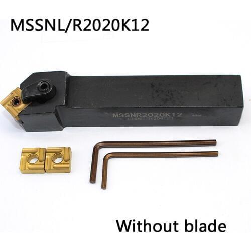 1PC MSSNL2020K12 MSSNR2020K12 External Turning Tool Holder CNC Cutting Tools Machining Cutter for SNMG insert