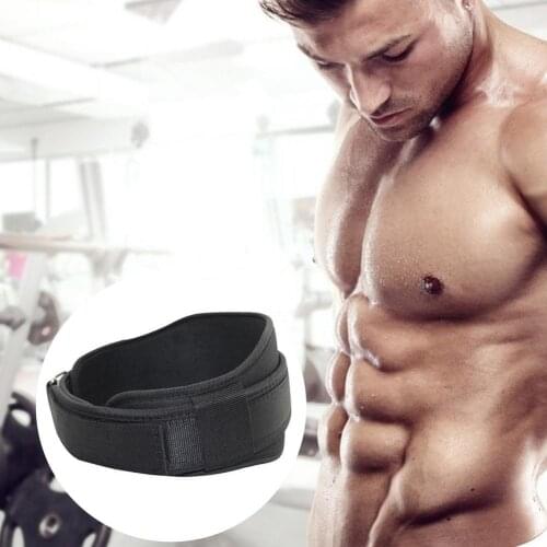 1pcs Weightlifting Belt Lumbar Support Band Lower Back Brace To Relieve Waist Joints Pressure For Gym Bodybuilding Training