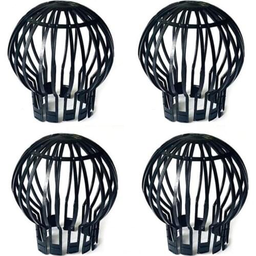 4Pcs Roof Sheet Net Modern Good Durability Plastic Floor Drain Net Leaves Gutter Strainer Household Supplies Outdoor Drainage