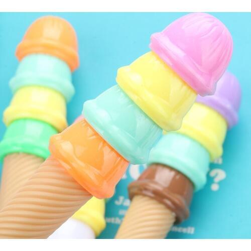 Korean student stationery lovable personality creative four layer ice cream black neutral pen Hagen DAAS signature pen student