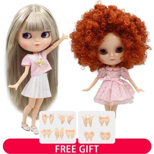 Nude ICY DBS doll with hands set A and B Suitable For make up and dress up for her in special offer Factory Blyth