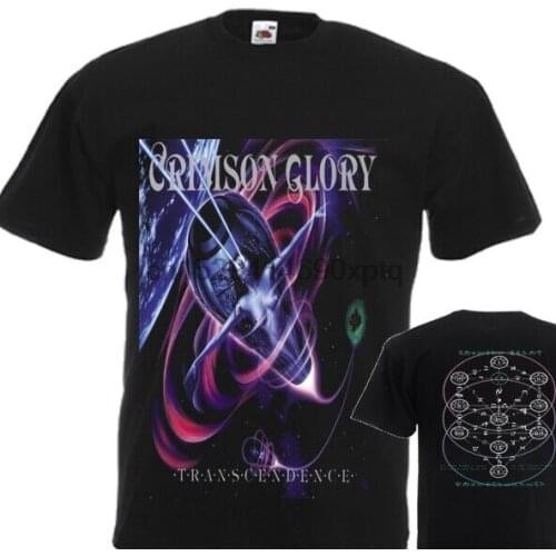 NEW T-SHIRT CRIMSON GLORY Transcedence DTG PRINTED TEE- S- 7XL