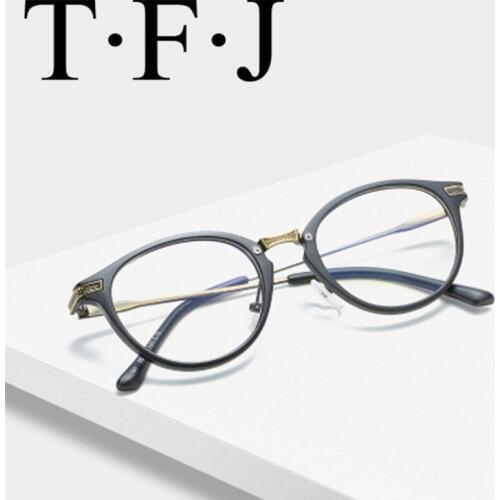 Retro Optical TR90 Eyeglasses Frames Men Unisex Anti Blue Rays Full Frame Computer Goggles Optical Eyeglasses For Ladies