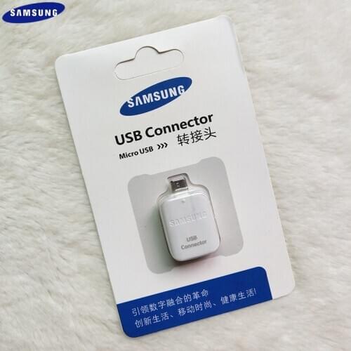 Original SAMSUNG Micro USB OTG Adapter For Samsung S5 S6 S7 Edge Note 4 5 J3 J5 J7 C7 C9 Support Pen Drive/Keyboard/Mouse/U Disk