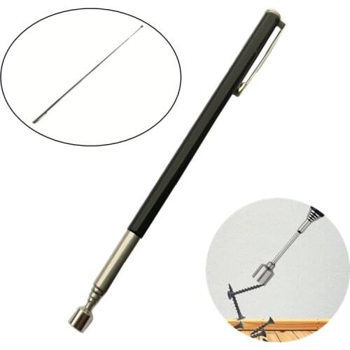 Portable Adjustable Telescopic Magnetic Pick Up Rod Tool Stick Extending Picking Magnet Length Handheld Metal Magnet Hand Tool
