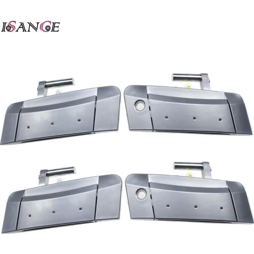 Silver Exterior Door Handle For Nissan 350Z 3.5L V6 2003 2004 2005 2006 2007 2008 2009 Front Rear Left Right Driver Passenger