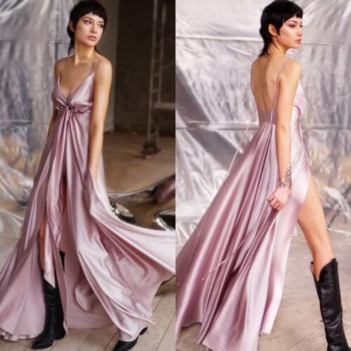 High Quality Silk Dressing Gown A Line Spaghetti Bridal Boudoir Dresses Sleepwear Bathrobes Nightgowns Robes Women Prom Dress