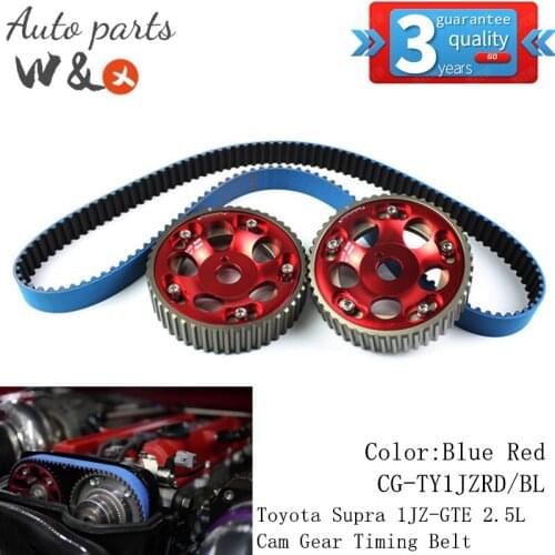 Cam Gear For Toyota Supra Mark II 1JZ-GTE VVT-i 2.5L & Cam Gear Timing Belt Kit CG-TY1JZBL/RD-1