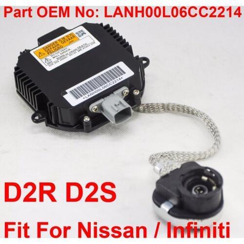 1PC 35W D2R D2S OEM HID Xenon Headlight Ballast Igniter Computer Control Unit Part NZMNS111LANA LANH00L06CC For Nissan Infiniti