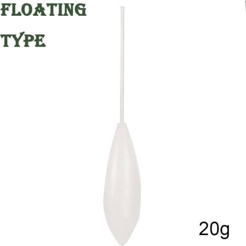 1pc Acrylic Upward Carp Fishing Float 15g 20 25 30 40 50g Fish Lure Reusable Floats Tackle Pesca Iscas Tackle Tools Accessories