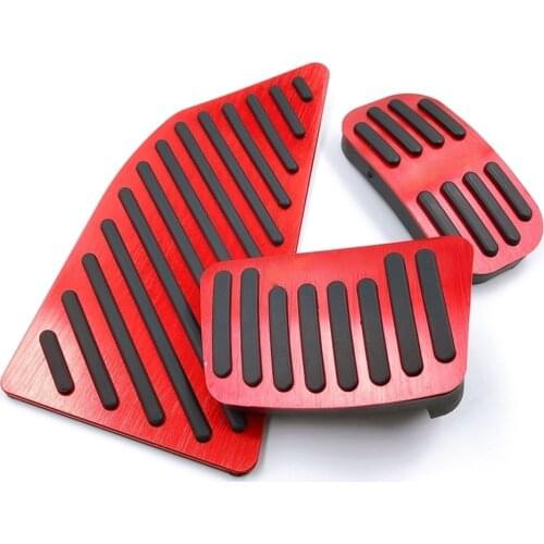 Aluminum alloy Car Fuel Accelerator Gas Pedal Brake Rest Foot Pedals Cover Pads For Toyota Corolla 2019 2020 E210 Accessories