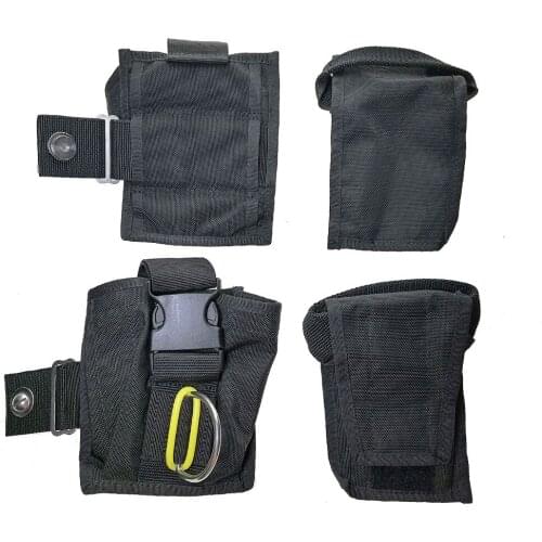 Scuba Diving BCD Weight Bag Pockets Lead Filler Storage Pouch Tech Dive Equipment