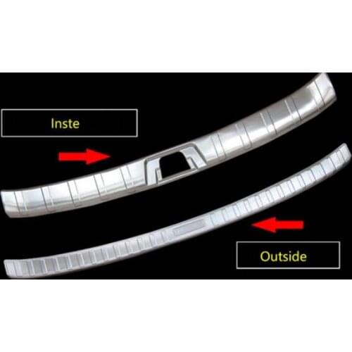 For Nissan Qashqai 2016- 2021 Trunk Threshold Strip Stainless Steel Car Trim JB