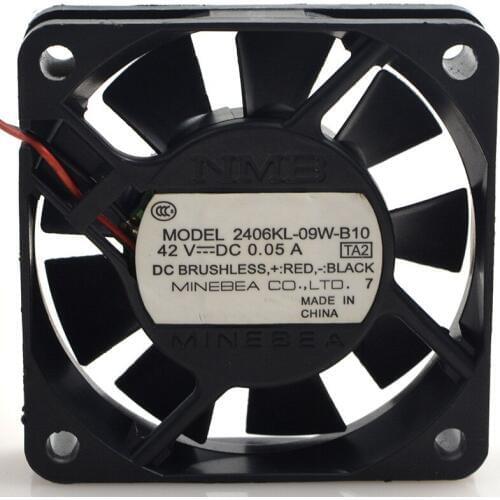 FOR NMB 6015 2406 KL-09W-B10DC42V0.05A2 Line Printer Quiet Cooling Fan