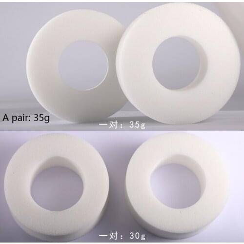 2PCS 1:10 Wheel Sponge Liner For trx4/scx10II/AXIAL/RC4WD/D90 1.9 Inch/2.2 Inch Hardened Tire Sponge Foam RC Crawler Cars Parts
