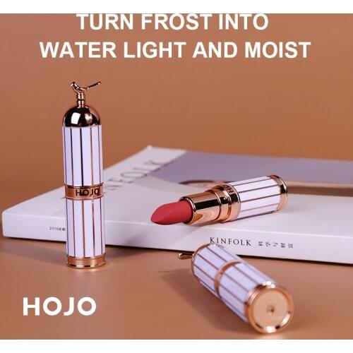 HOJO Noble Canary Velvet Lipstick Smooth Deep Moisturizing Light Non-feeling Nourishing Lipstick Color Rendering Lasting TSLM2