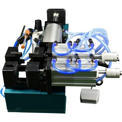 Inclined-back type Multi-core sheathed wire Pneumatic wire Cable Stripping Machine cable peeling Stripper