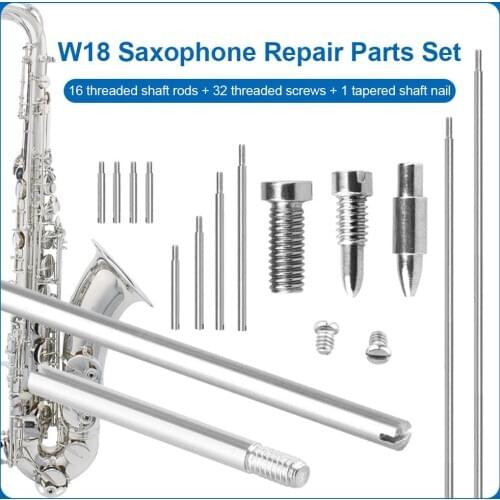Sax Repair Parts Kit Wear-resistant Durable Sax Repairing Tools For Saxophone Parts Aging Dropping Replacement