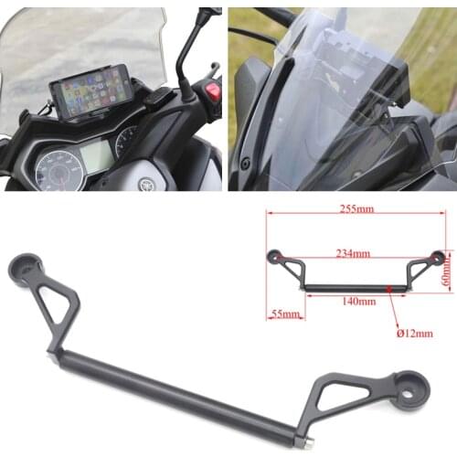XMAX Motorcycle Front Phone Stand Holder Smartphone Phone GPS Navigaton Plate Bracket For Yamaha XMAX 300