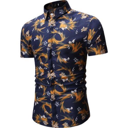 Мужские рубашки с коротким рукавом RickRack China At AliExpress