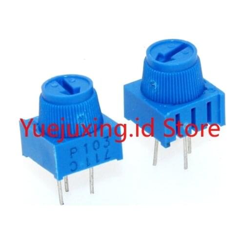 3386P-1-103 Top Adjustable Hat 10K Precision Adjustable Potentiometer Directly Inserted into Environmental Protection