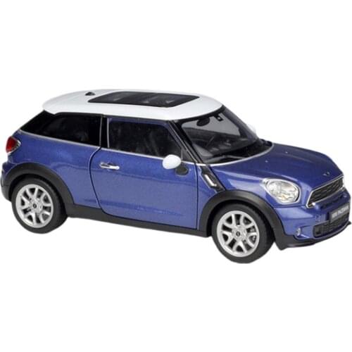 WELLY 1:24 MINI Cooper S Paceman Alloy Luxury Vehicle Diecast Pull Back Car Model Goods Toy Collection