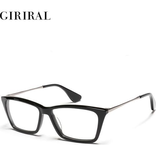 2018 TR90 men eyeglasses frame transparent vintage myopia designer retro optical brand glasses frame #3447