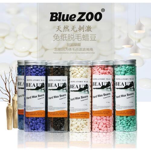 400g Womens Depilatory Hot Film Hard Wax Pellet Waxing Bikini No Strip Hair Removal Bean