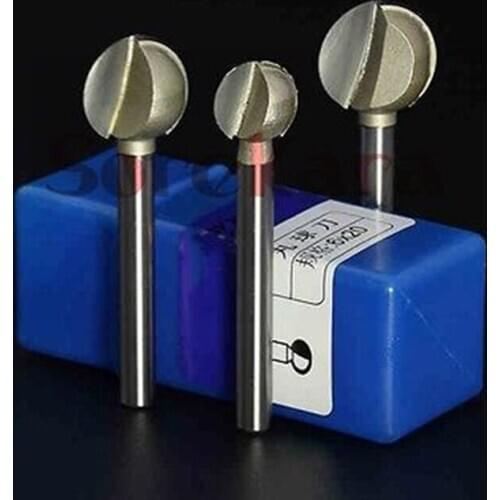 6*10mm Long Woodworking Tools Round Carving Bit Router Bit Milling Cutter For Engraving Woodcarving