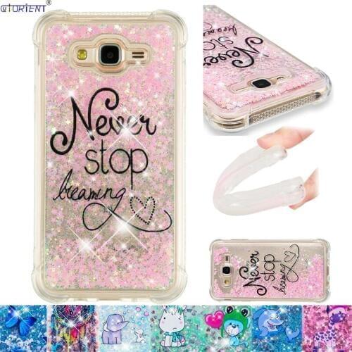 For Samsung Galaxy J7 Neo Core Nxt 2015 Soft Silicone Bumper Case SM-J700F SM-J700H/DS SM-J700M SM-J701F/DS Glitter Cover Funda